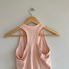 Load image into Gallery viewer, Athleta Renew Seamless Ribbed Racerback Tank Top Light Pink XS