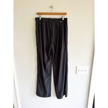 Load image into Gallery viewer, Vuori Villa High Rise Pleated Front Wide Leg Trouser Pants Black L VW4086