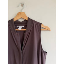 Load image into Gallery viewer, Athleta Brooklyn Zip Up Sleeveless Jogger Utility Jumpsuit Brown 6