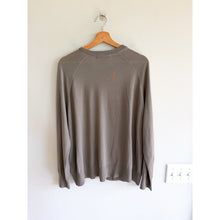 Load image into Gallery viewer, Alexander Wang Merino Wool Asymmetric Button Front Cardigan Sweater Gray M
