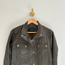 Load image into Gallery viewer, J. Crew The Downtown Field Zip Up Military Jacket Olive S