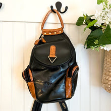 Load image into Gallery viewer, Belle Rose Leather Bucket Bag with Handle And Strap