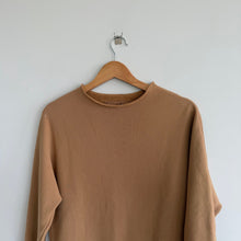 Load image into Gallery viewer, Frank & Eileen Isabelle Mock Neck Midi Dress Camel S