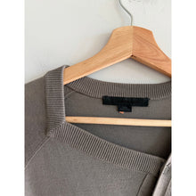 Load image into Gallery viewer, Alexander Wang Merino Wool Asymmetric Button Front Cardigan Sweater Gray M