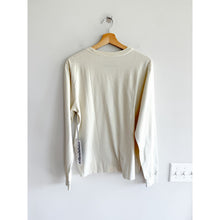 Load image into Gallery viewer, Chubbies The Saturday Driver Long Sleeve Pocket T-Shirt Cream S NWT