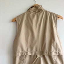 Load image into Gallery viewer, Polo Golf Ralph Lauren Oversized Logo Zip Up Vest Tan
