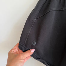 Load image into Gallery viewer, Lululemon Inner Glow Terry 3" High Rise Activewear Short Black 4