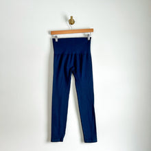 Load image into Gallery viewer, High Waist Leggings Activewear Blue One Size