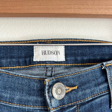 Load image into Gallery viewer, Hudson Krista Super Skinny Crop With Release Hem Jeans Blue 29