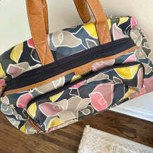 Load image into Gallery viewer, Fossil Eliza Weekender Floral Duffel Tote Bag Multicolor