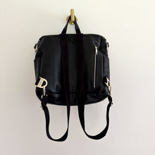 Load image into Gallery viewer, Fawn Design Zip-Around Convertible Backpack Black