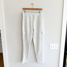 Load image into Gallery viewer, 7 Diamonds Women's Rev Pull On High Rise Cargo Jogger Heather Light Grey L