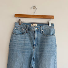 Load image into Gallery viewer, Madewell The Perfect Vintage Straight Denim High Rise Jeans Blue 26