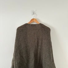 Load image into Gallery viewer, AROMA See You Again Star Embellished Knit Open Cardigan Green