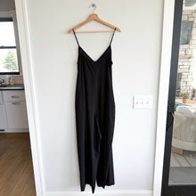 Load image into Gallery viewer, Anthropologie Hutch V-Neck Sleeveless Wide Leg Jumpsuit Black L