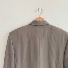 Load image into Gallery viewer, Jil Sander Single-Breasted Wool Blend Blazer Jacket Taupe 38