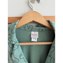 Load image into Gallery viewer, Hanna Andersson Bunny Print Long Sleeve HannaSoft Pajama Set Green XXS