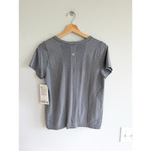 Load image into Gallery viewer, Lululemon Swiftly Tech Short Sleeve Breeze Relaxed Fit Activewear Top Gray 8 NWT