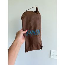 Load image into Gallery viewer, Santi Chevron Pattern Sequin Accent Chain Strap Clutch Bag Black