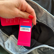 Load image into Gallery viewer, Commando Faux Leather High Rise Casual 7/8 Trouser Pants Silver XL NWT