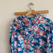 Load image into Gallery viewer, Chubbies Floral Pull On Shorts Hoodie Pullover Set Blue Multi S