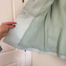 Load image into Gallery viewer, Agnona Leather Single-Breasted Lined Blazer Green 46