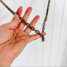 Load image into Gallery viewer, Burberry Snake Embossed Chain Long Necklace