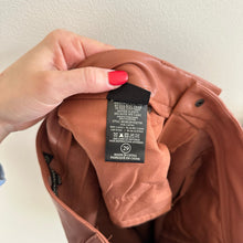 Load image into Gallery viewer, Blank NYC The Baxter Ribcage Straight Leg Faux Leather Cropped Pants Brown 29