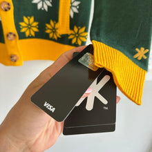 Load image into Gallery viewer, NFL Team Apparel Packers Ugly V-Neck Button Up Cardigan NWT