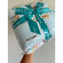 Load image into Gallery viewer, Posh Peanut Pixar UP Luxe Plush Tatoo Bamboo Baby Blanket Blue One Size NEW