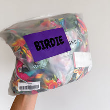 Load image into Gallery viewer, Bums & Roses Parrot-Ise Found Collar Shirt & Pajama Short Set Green Pink L NWT