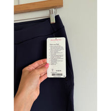 Load image into Gallery viewer, Lululemon Tech Lux 27.5" Tapered Leg High Rise Pants Midnight Navy 4 NWT