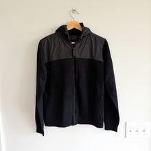Load image into Gallery viewer, Canada Goose Windbridge Hoody Knit Zip Up Hooded Jacket Black L