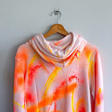 Load image into Gallery viewer, Aviator Nation Rare Artist Collection Ninja Tie Dye Hoodie Sweatshirt Orange L