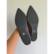 Load image into Gallery viewer, Rothy's The Point II Pointed Toe Woven Slip On Flats in Mink 10 NEW