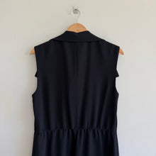 Load image into Gallery viewer, Boss Hugo Boss Canymea Runway Edition Cinch Waist Long Duster Vest Black NWT
