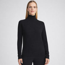 Load image into Gallery viewer, Lafayette 148 New York Wool Turtleneck Pullover Sweater Black XL NWT