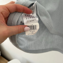 Load image into Gallery viewer, BCBGMAXAZRIA Merino Wool Blend Crew Neck Pullover Sweater Blue M