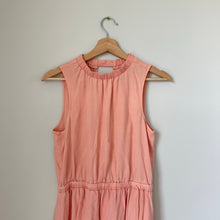 Load image into Gallery viewer, Cloth & Stone Sleeveless Crew Neck Mini Dress Coral XS