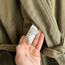Load image into Gallery viewer, Free People In Our Nature Belted Cotton Cargo Jacket Green XS