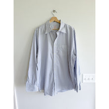 Load image into Gallery viewer, Brooks Brothers Striped Madison Fit Long Sleeve Button Down Shirt Blue White XL