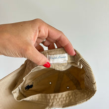 Load image into Gallery viewer, Polo Ralph Lauren Kid's Embroidered Logo Baseball Cap Tan One Size