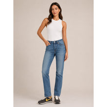 Load image into Gallery viewer, Denim Forum The Arlo High Rise Straight 28L Denim Jeans Blue 30