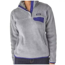 Load image into Gallery viewer, Patagonia Re-Tool Snap-T Fleece Pullover Jacket Gray XS