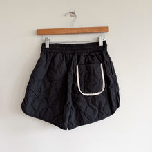 Load image into Gallery viewer, Varley Connell Quilted High Rise Pull On Shorts Black S