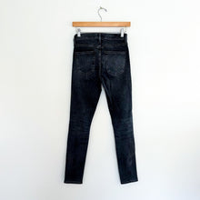 Load image into Gallery viewer, Citizens of Humanity Rocket Ankle Mid Rise Skinny Jeans Black 25