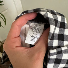 Load image into Gallery viewer, LOFT Julie The Riviera Gingham Pant Black White