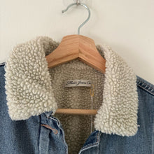 Load image into Gallery viewer, Mavi Jeans Frank Fleece Lined Button Front Denim Jacket Blue XS