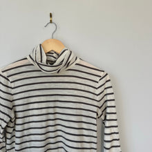 Load image into Gallery viewer, Madewell Whisper Cotton Turtleneck in Ronnie Stripe S