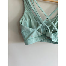 Load image into Gallery viewer, Lululemon Free To Be Serene Strappy Activewear Yoga Sports Bra Tonic Sea 8